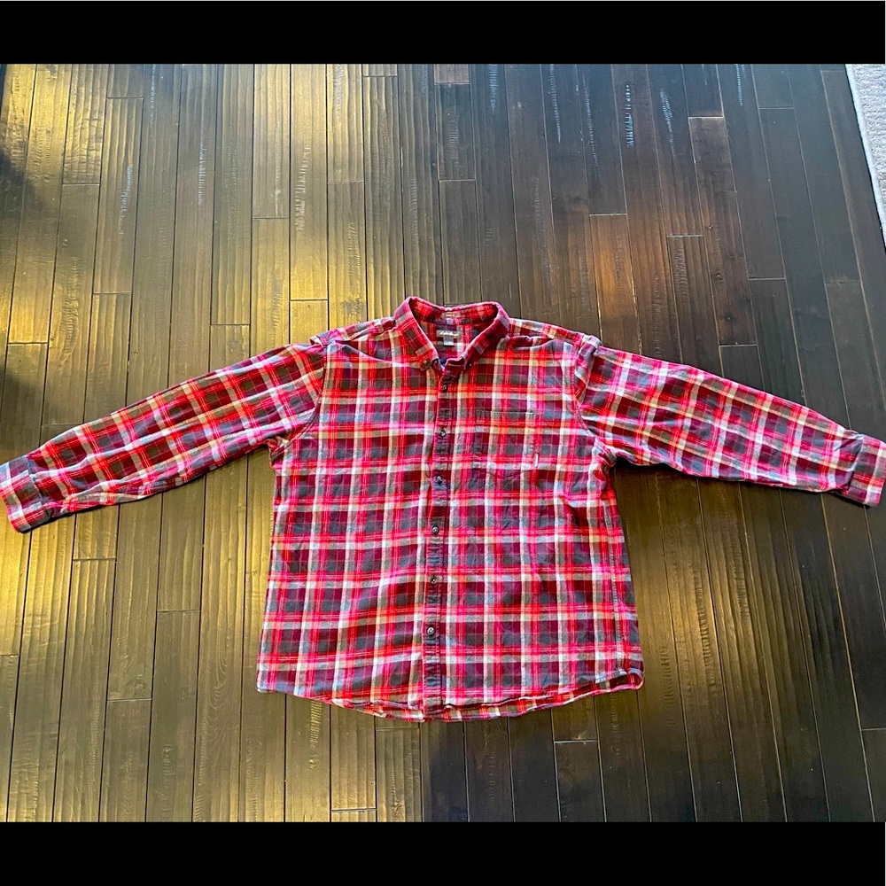 Eddie Bauer mens flannel size XXL.